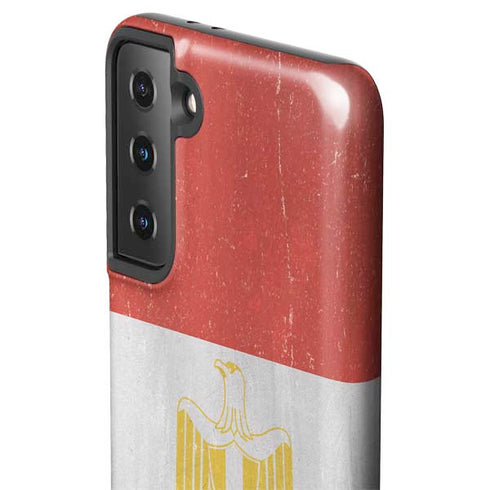 Egyptian Flag Distressed Galaxy S21 Plus 5G Pro Case